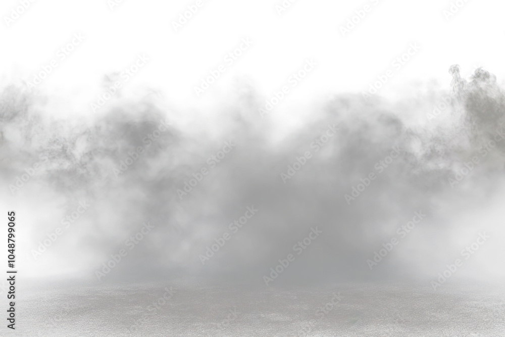 Fototapeta premium PNG Smoke fog and mist background mysterious atmosphere.
