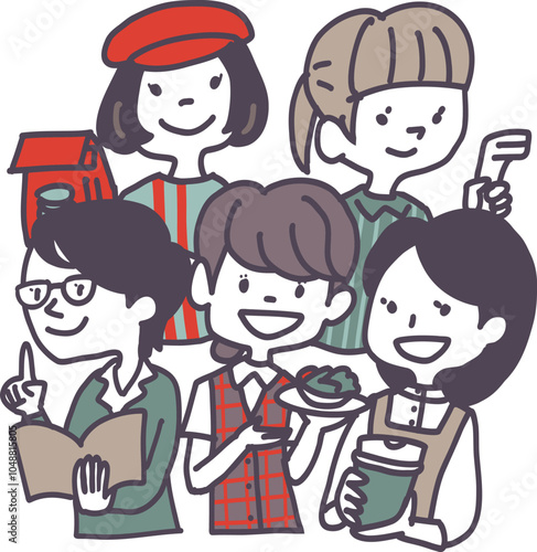 学生アルバイト色々