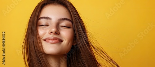 Portrait of a joyful and at...