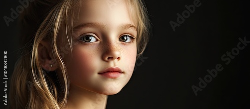 Portrait of a lovely young ...