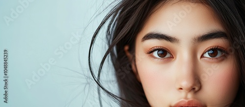 Natural beauty portrait of ...