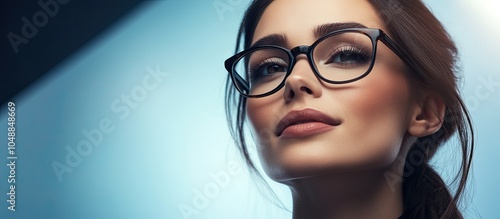 A lovely Caucasian woman we...
