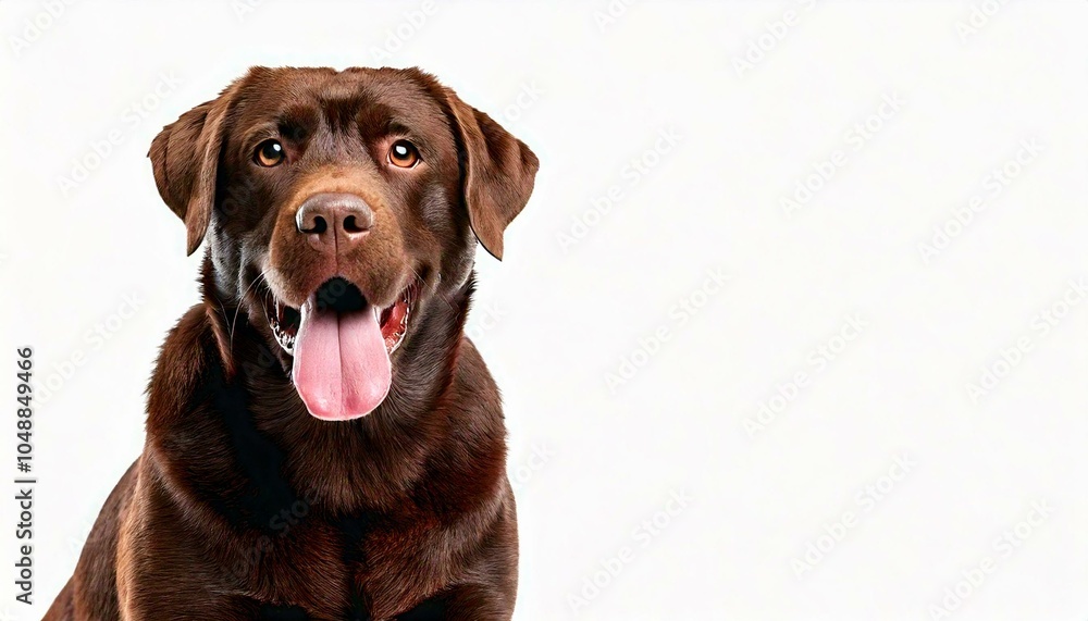 Dog on White Background Dog on White Background