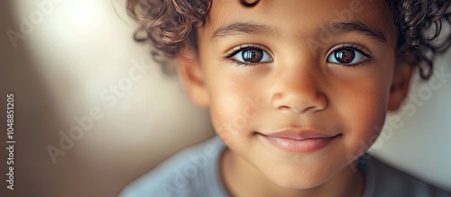 Close up portrait of a love...