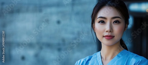 Portrait image of an Asian ...