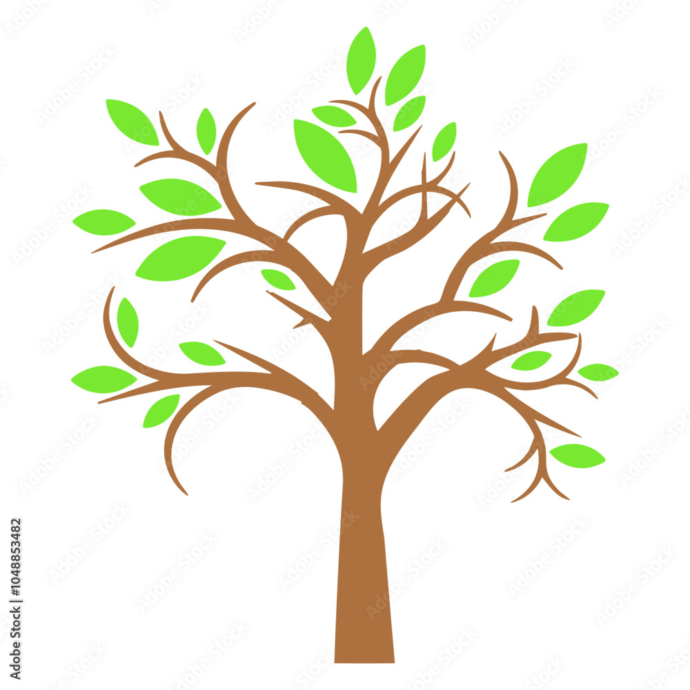Obraz premium Little Tree Plant Leaves Nature Forest Silhouette Plant Flowers Garden Plants Nature Lovers Pretty Beautiful Pot Flower Little Comic Hobby Gardeners Love Blooming Meadows Gardening Cute Cool Drawing