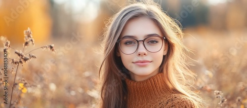 Charming teen girl wearing ...