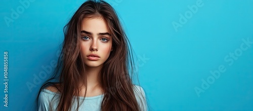 Portrait of an attractive b...