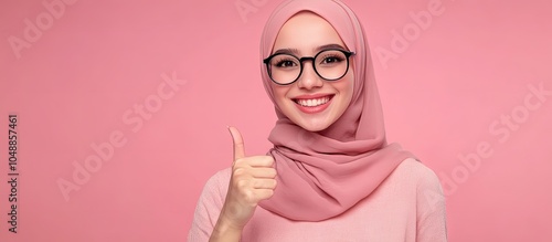Young beautiful Arab woman ...