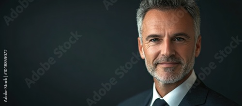 Middle aged Caucasian busin...