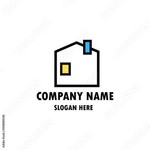 Real estate Logo Design Unique and Creative Real Estate Logo Design Vector
