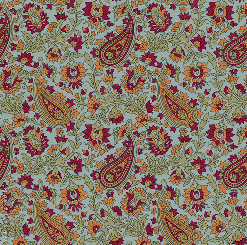 seamless paisley pattern