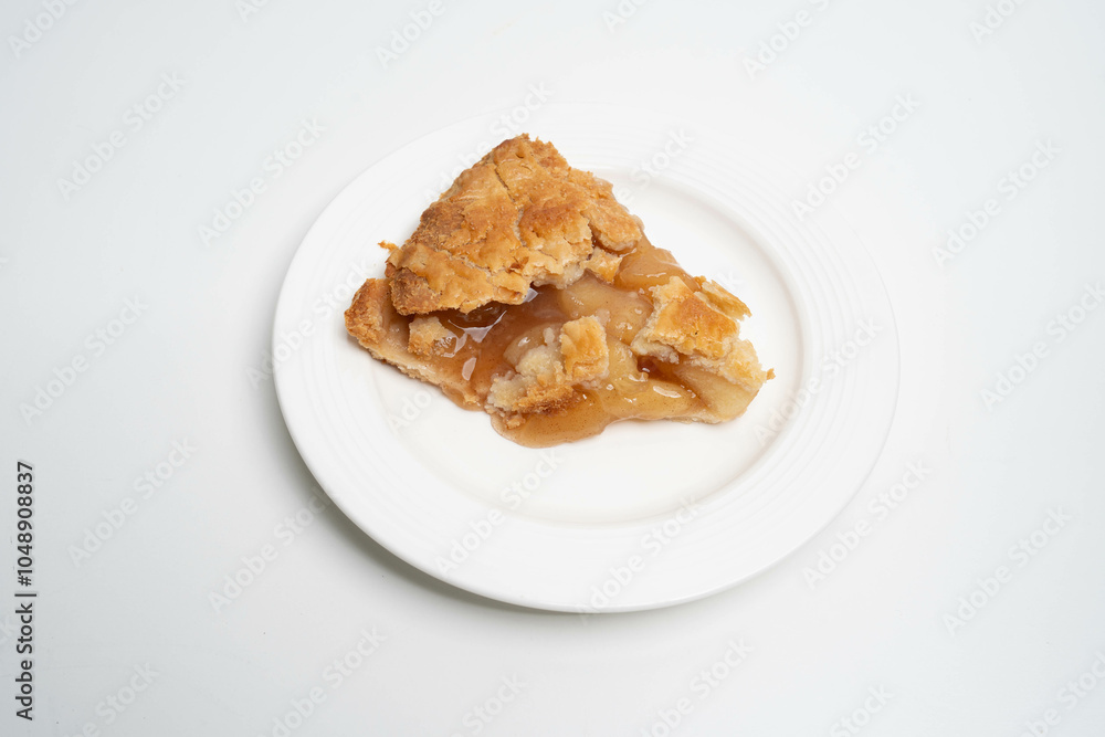 A slice of apple pie A slice of apple pie