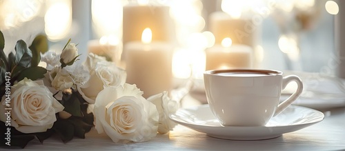 Coffee served for breakfast...