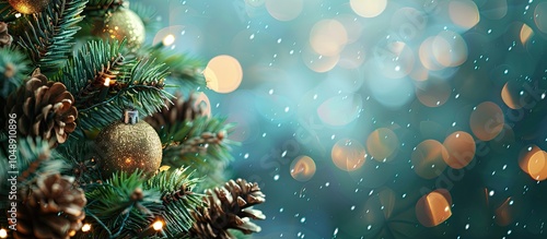 Traditional Christmas pine ...