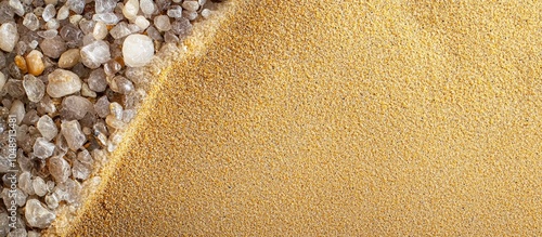 Background with a natural sand and stone texture. with copy space image. Place for adding text or design photo