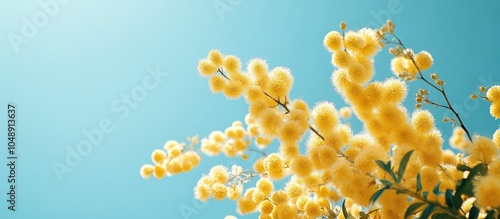 Springtime Bright yellow fl...