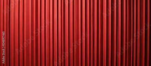Red corrugated paper textur...