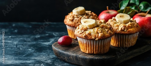 Homemade fresh vegan banana...