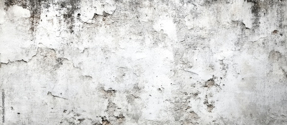 Fototapeta premium Vintage or grungy white background featuring old natural cement or stone textures as a retro pattern layout This represents a concept conceptual or metaphorical wall banner with a grunge style mate