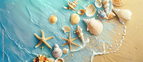 Summer theme featuring seas...