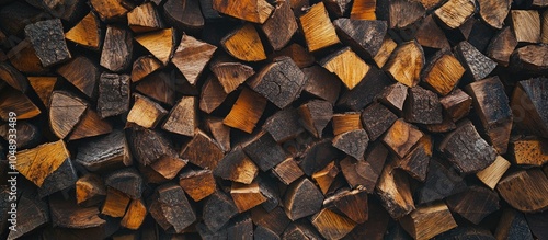 A large amount of chopped o...
