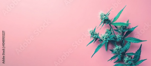 Flowering Medical Marijuana...