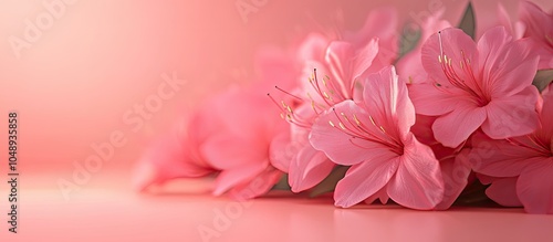 Azalea. with copy space ima...