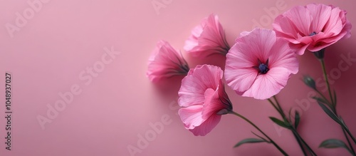 Pink colored Margaret flowe...