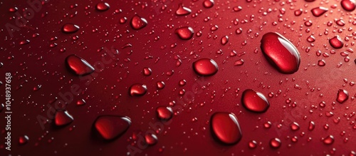 Close up view of water drop...