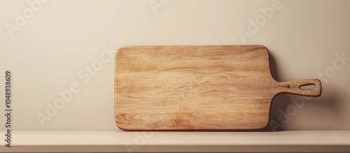 Empty rectangular wooden cu...