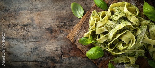 Pasta with Pesto Genovese o...