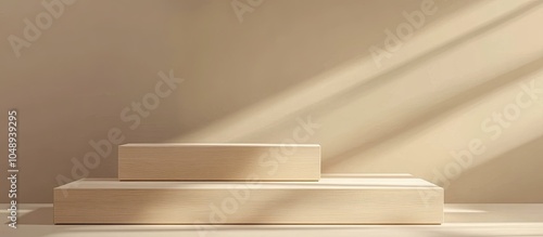Minimalist wooden setting A...