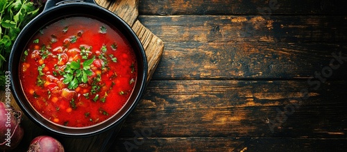Traditional Ukrainian beet ...