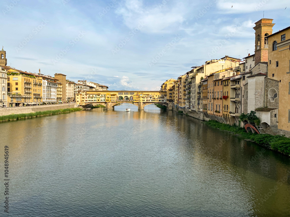 Ponte Vecchio Over the Arno River Ponte Vecchio Over the Arno River