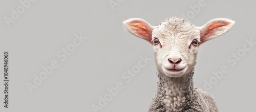 portrait of a small adorabl...