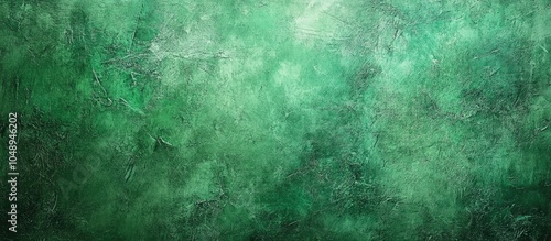 Green painted backdrop with...