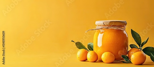 Jar of delicious kumquat ja...