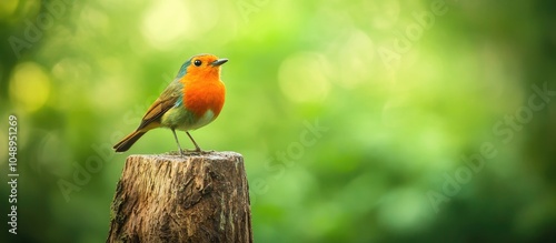 A vibrant red Robin also kn...