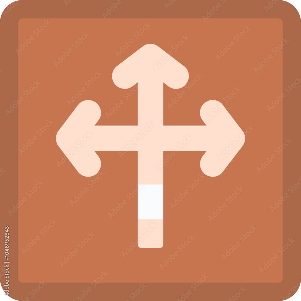 Obraz premium Junction Icon