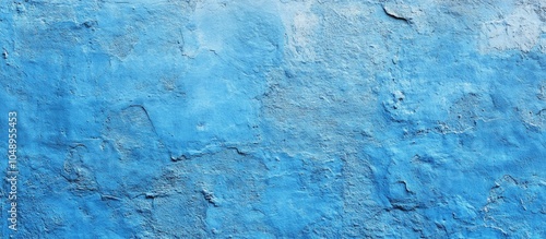 Light clean blue stucco wal...