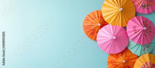 A set of multi colored cock...