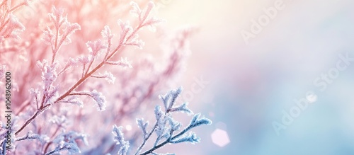 Abstract wintry background ...