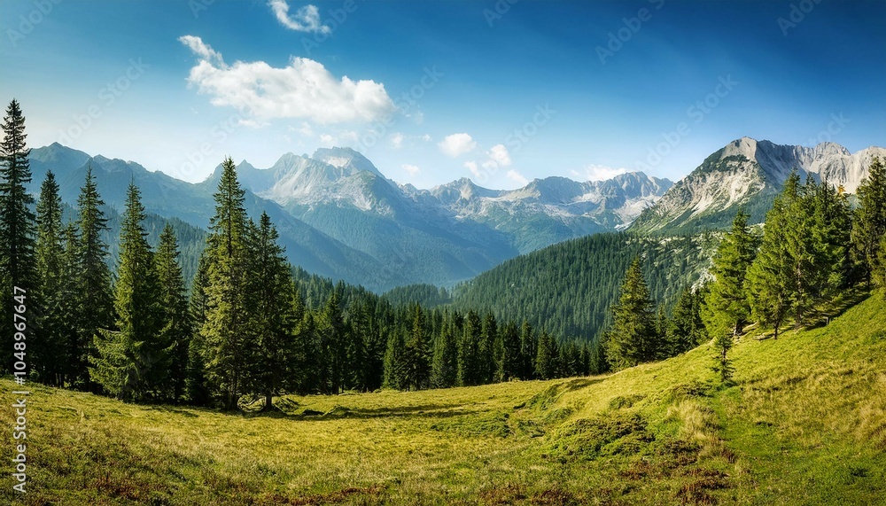 Obraz premium landscape in the summer