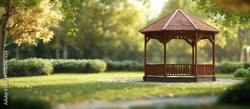 Gazebo in a natural setting...
