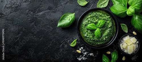 Classic fresh Italian pesto...