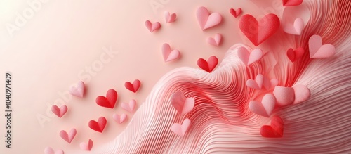 Bright and passionate Valen...