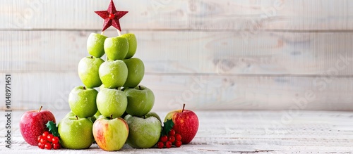 Edible Christmas tree craft...