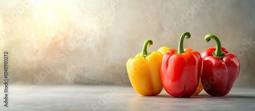 Colorful paprika against a ...