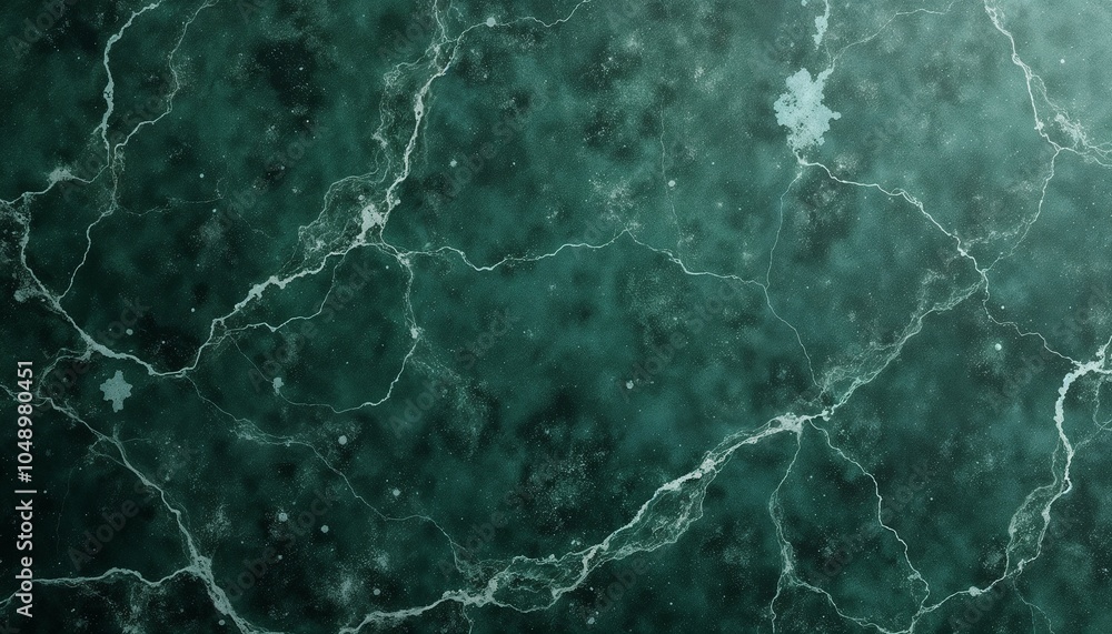 Ethereal Green Marble Texture with White Veining Pattern Ethereal Green Marble Texture with White Veining Pattern